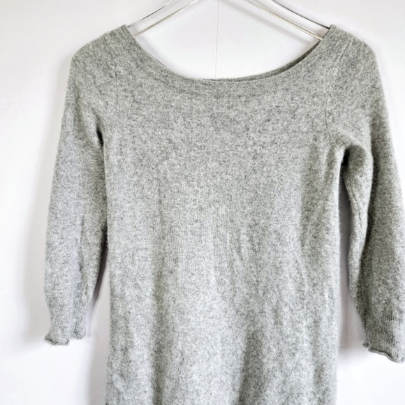 Juicy Couture Cashmere Dress Gray Fits S/M - Picture 2 of 6